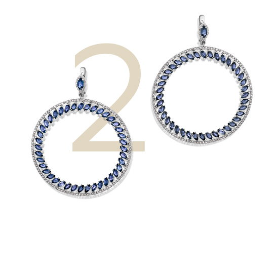 Украшения с сапфирами