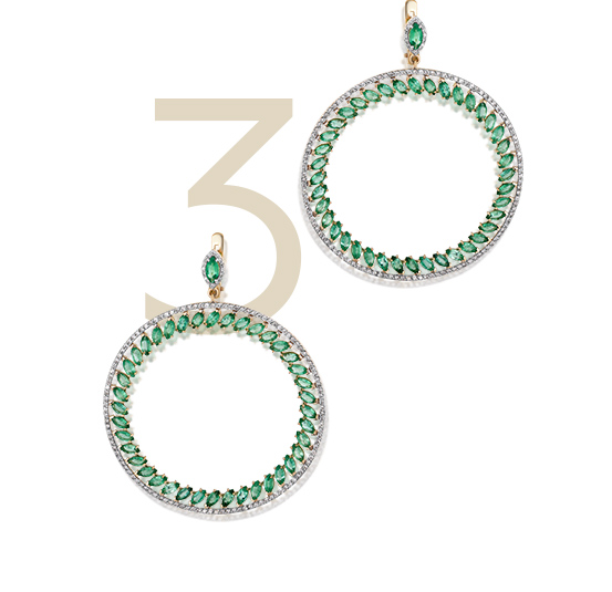 Украшения с изумрудами